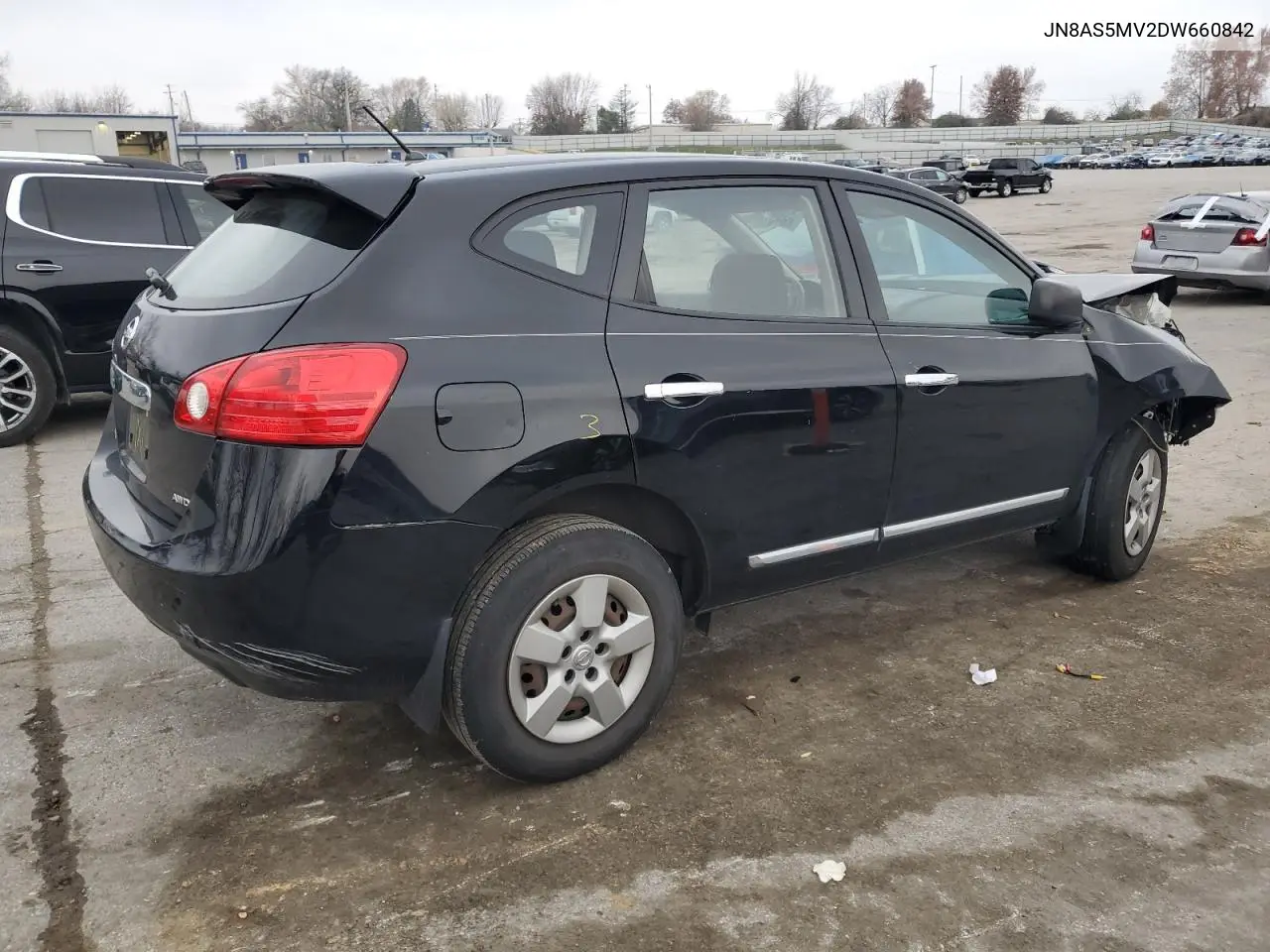 JN8AS5MV2DW660842 2013 Nissan Rogue S