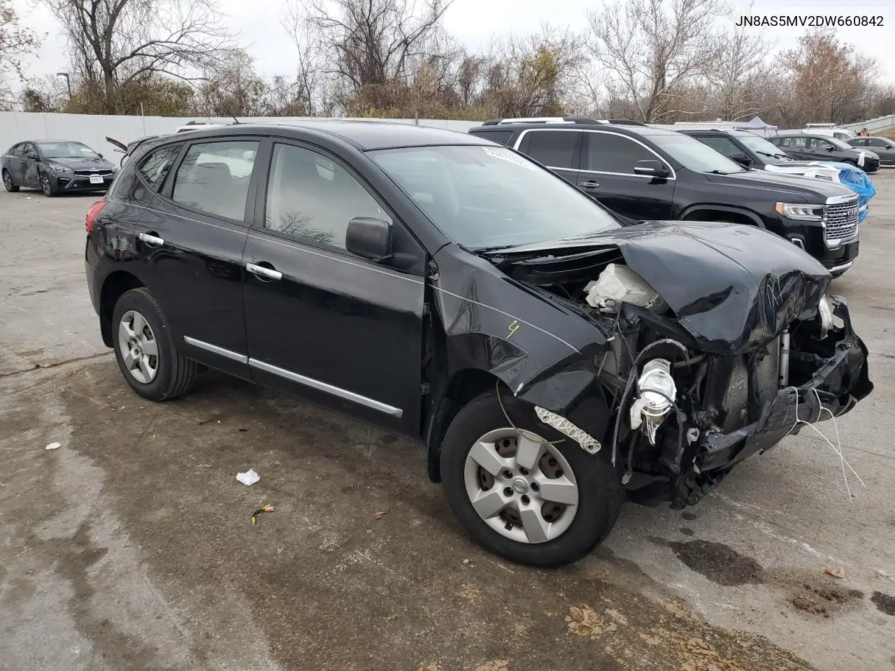 JN8AS5MV2DW660842 2013 Nissan Rogue S