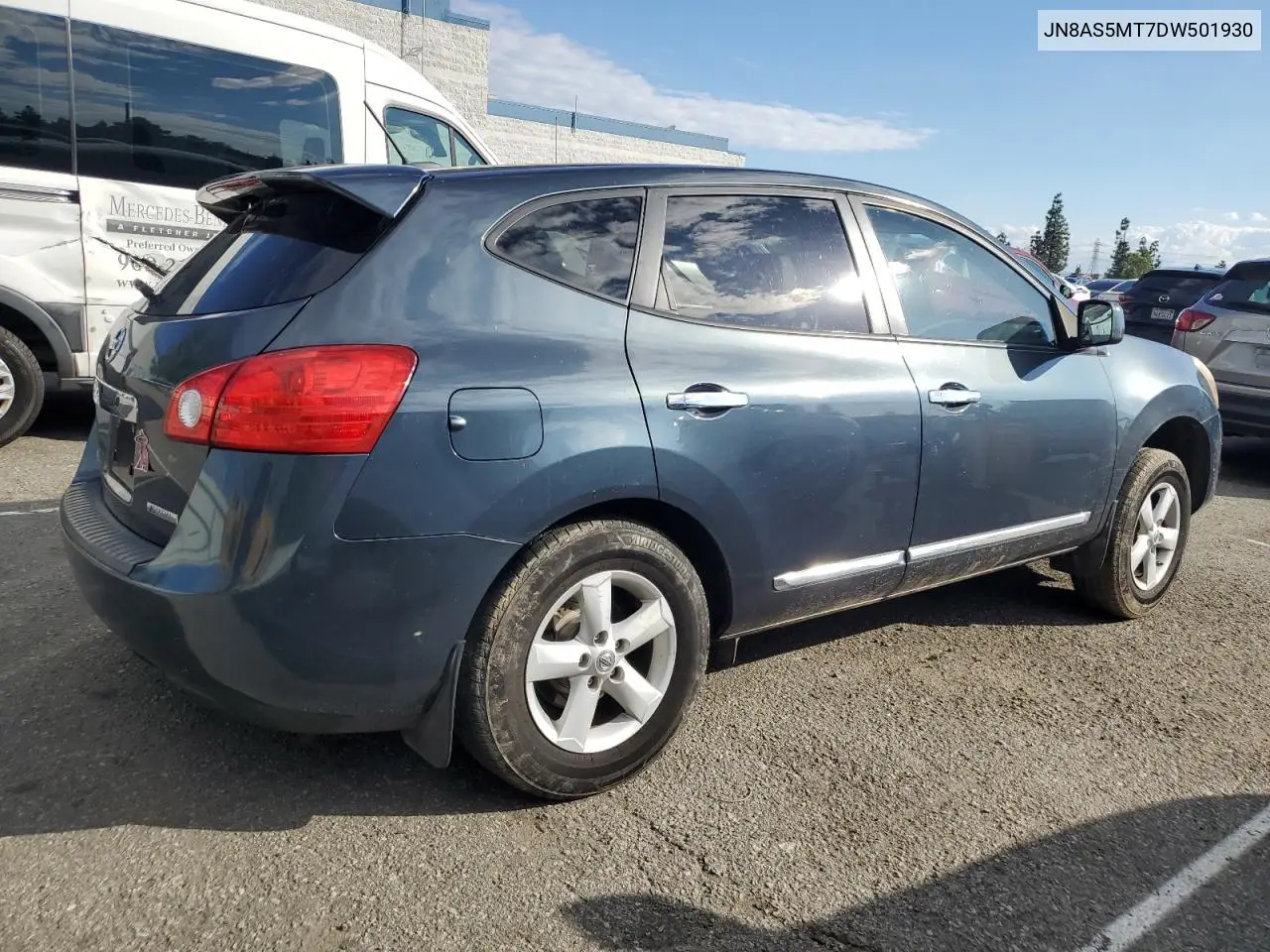 JN8AS5MT7DW501930 2013 Nissan Rogue S