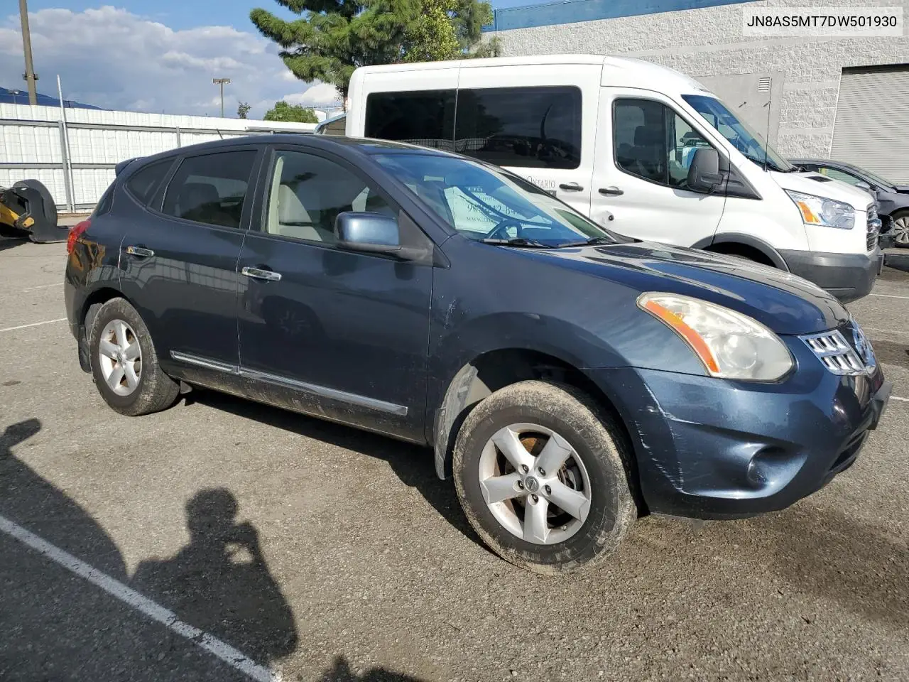 JN8AS5MT7DW501930 2013 Nissan Rogue S