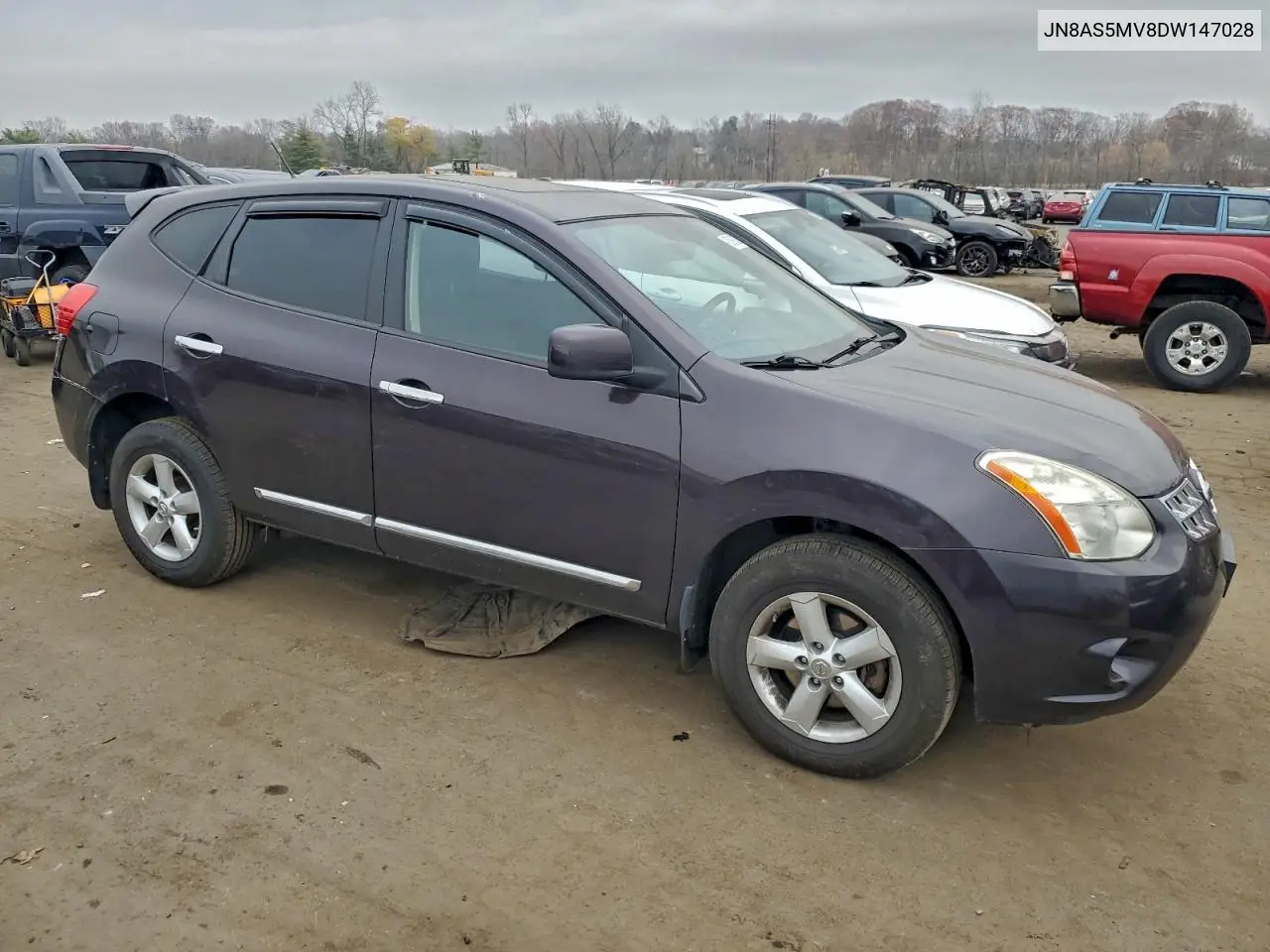 JN8AS5MV8DW147028 2013 Nissan Rogue S