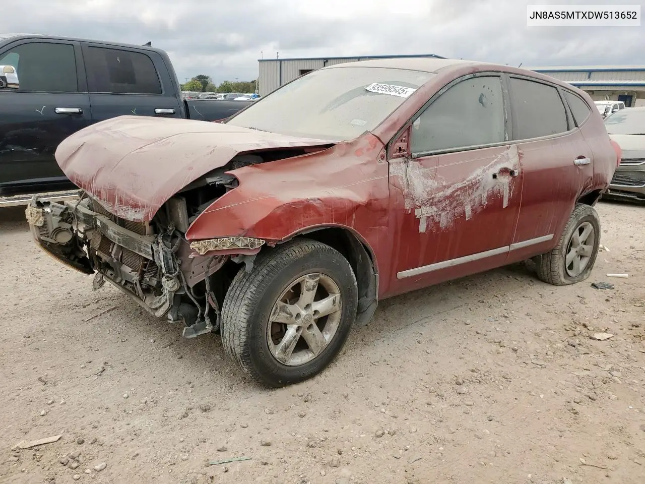 JN8AS5MTXDW513652 2013 Nissan Rogue S