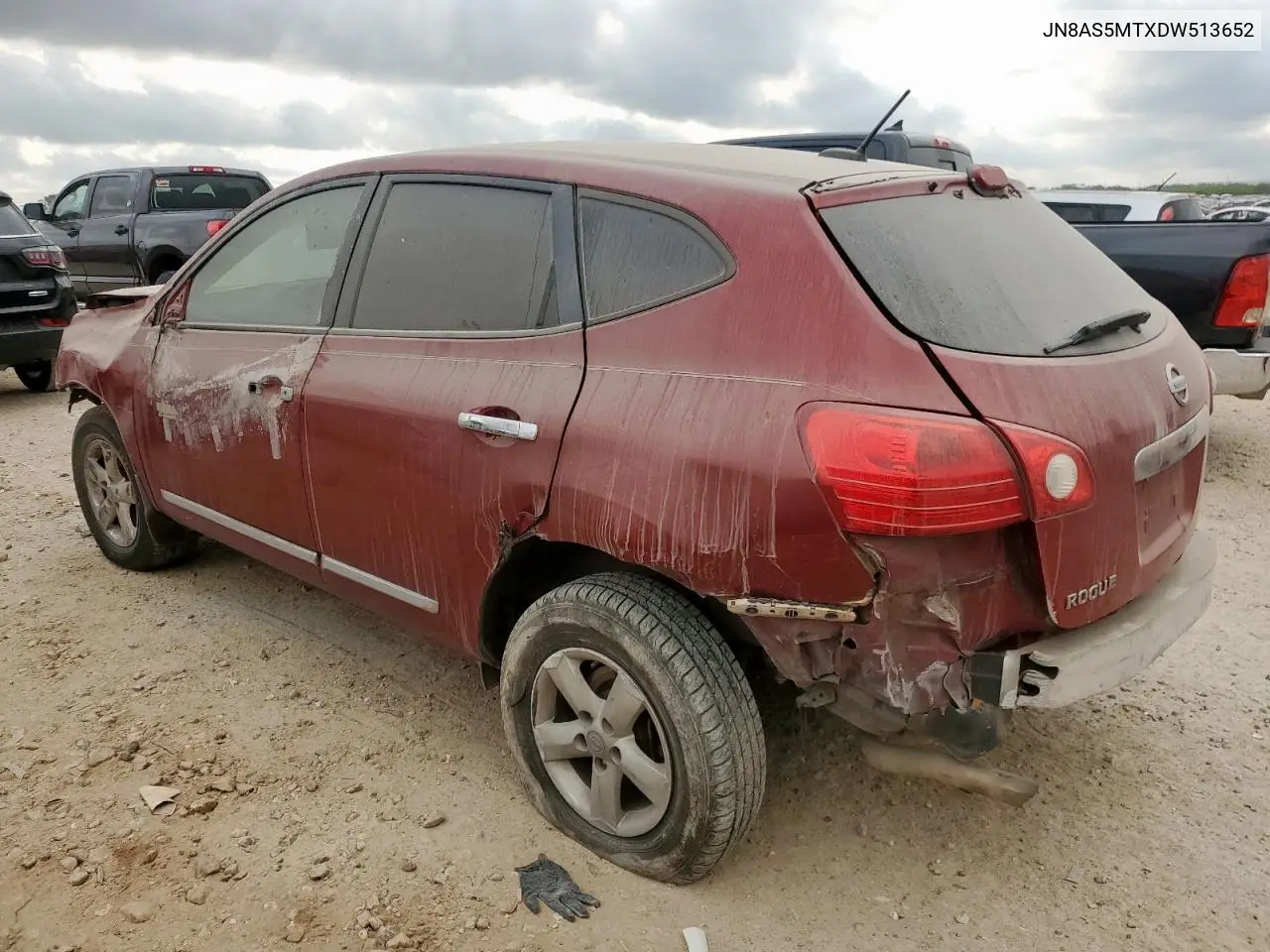 JN8AS5MTXDW513652 2013 Nissan Rogue S