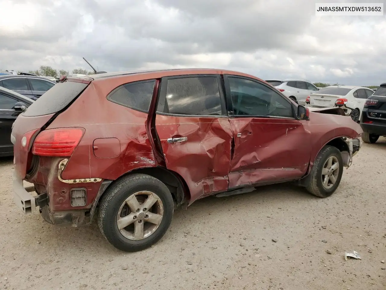 JN8AS5MTXDW513652 2013 Nissan Rogue S