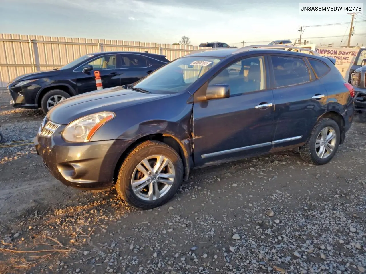JN8AS5MV5DW142773 2013 Nissan Rogue S