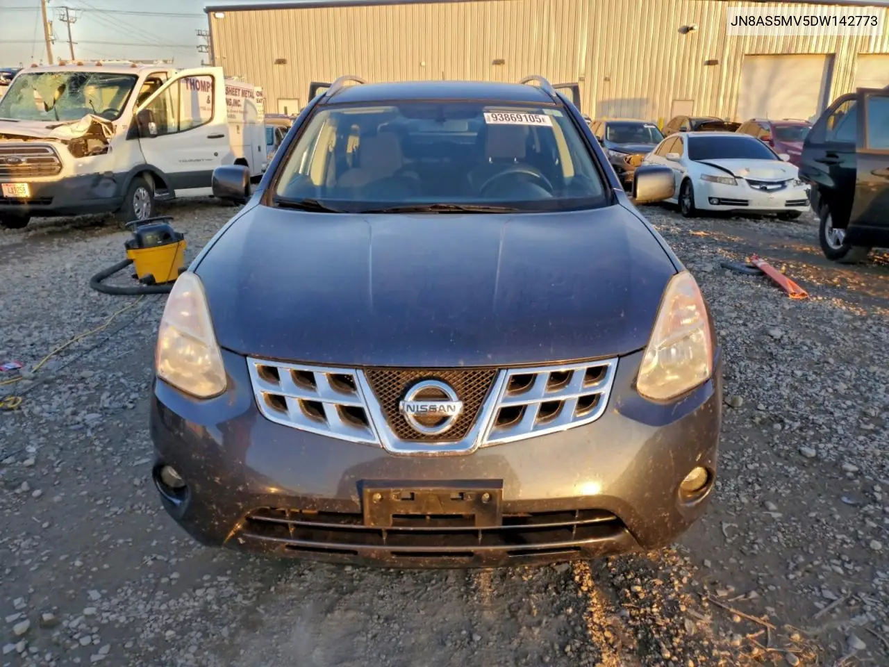 JN8AS5MV5DW142773 2013 Nissan Rogue S