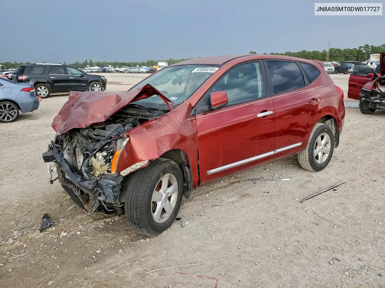 JN8AS5MT0DW017727 2013 Nissan Rogue S