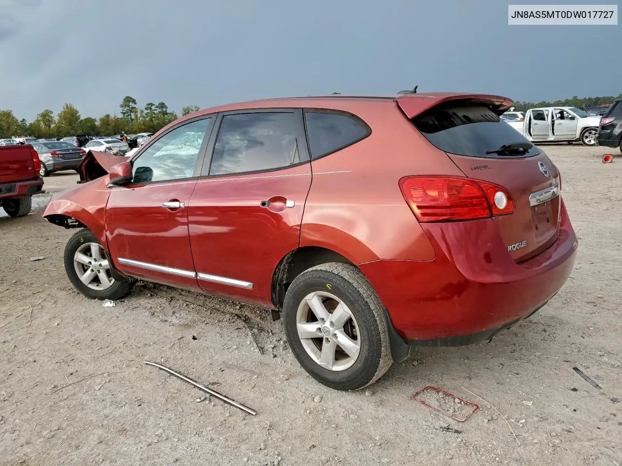 JN8AS5MT0DW017727 2013 Nissan Rogue S