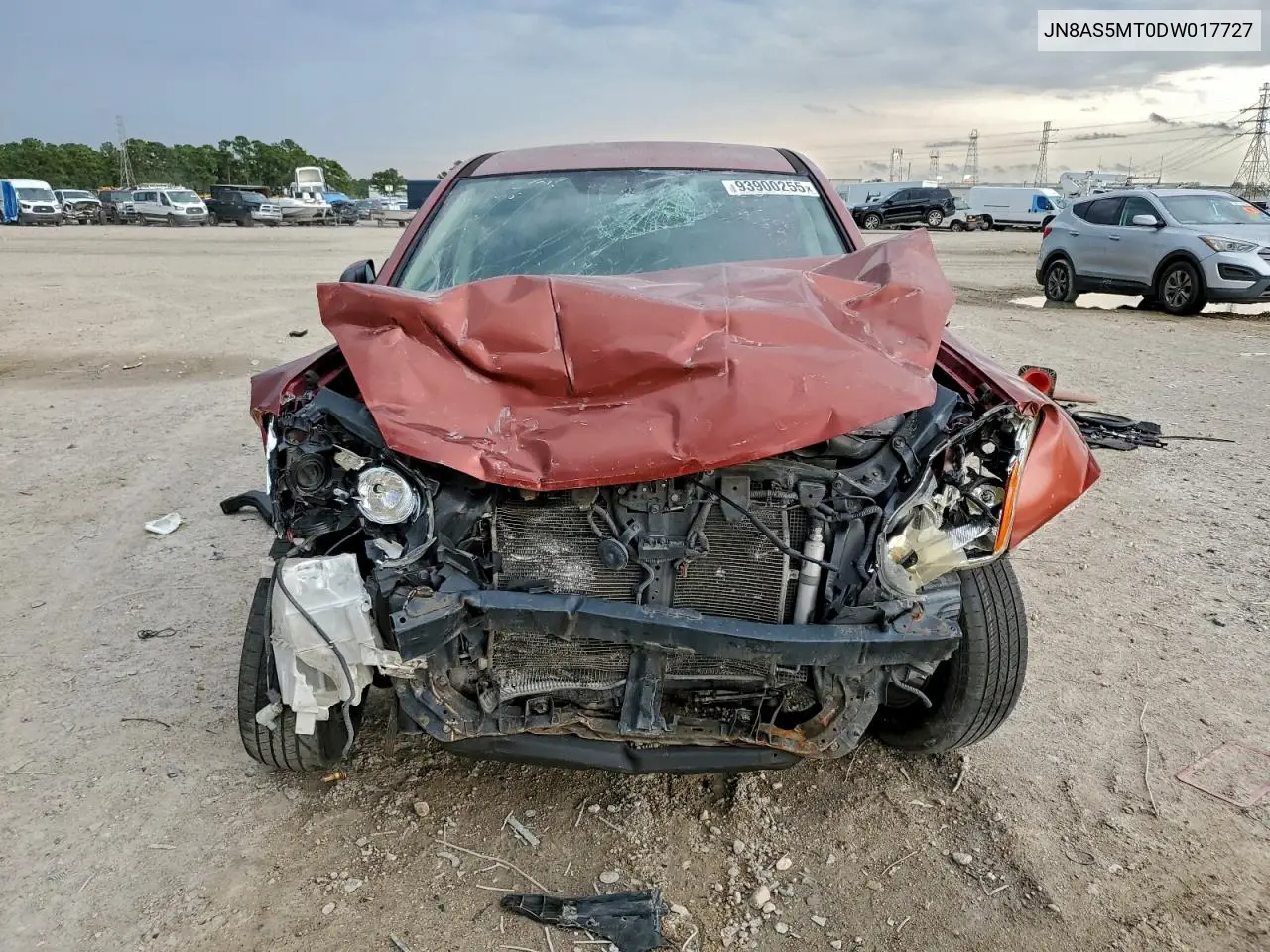 JN8AS5MT0DW017727 2013 Nissan Rogue S