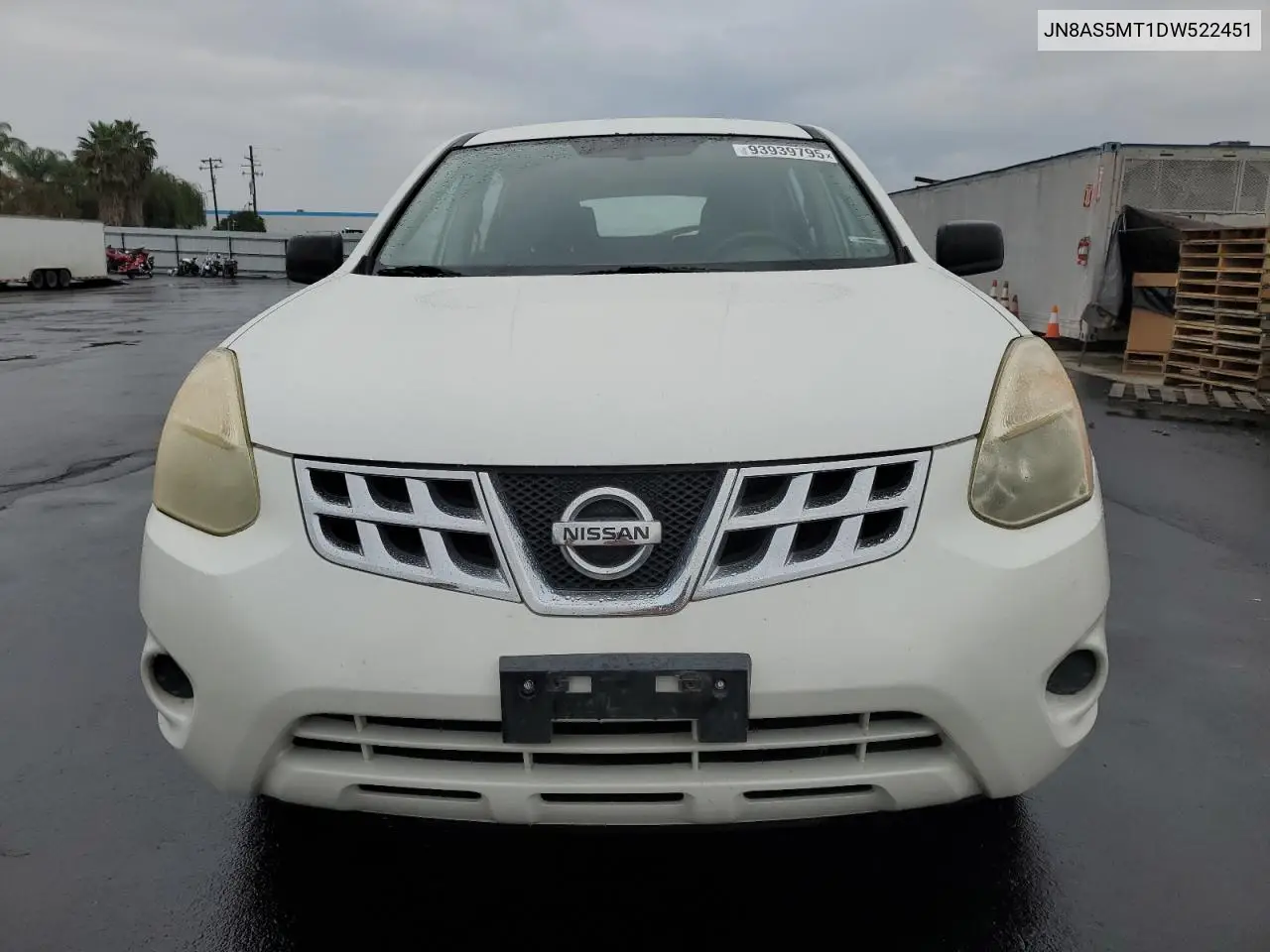 JN8AS5MT1DW522451 2013 Nissan Rogue S