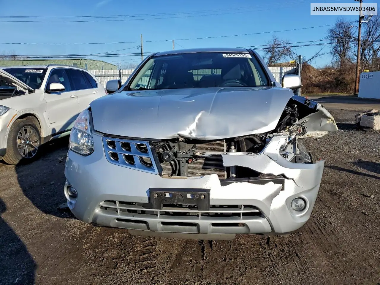 JN8AS5MV5DW603406 2013 Nissan Rogue S