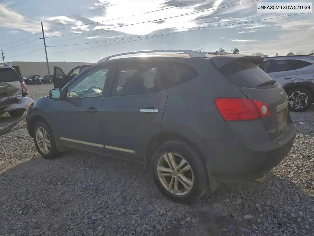 JN8AS5MTXDW521038 2013 Nissan Rogue S