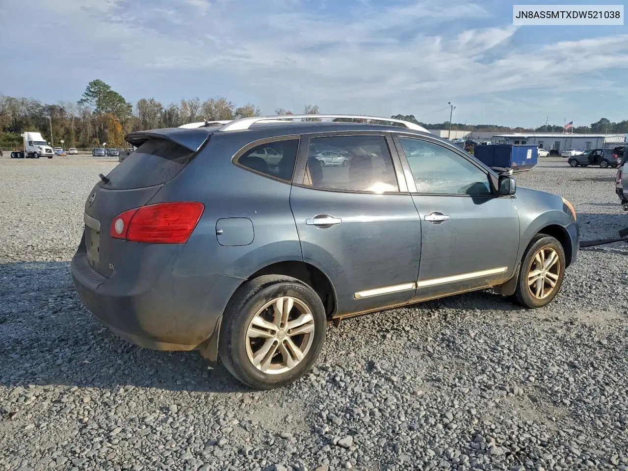 JN8AS5MTXDW521038 2013 Nissan Rogue S