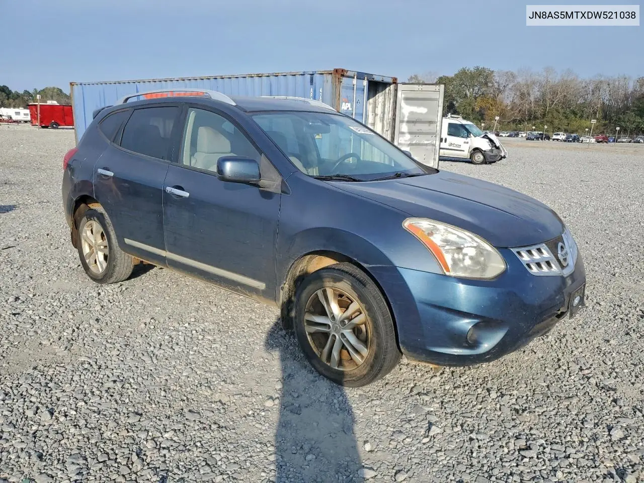 JN8AS5MTXDW521038 2013 Nissan Rogue S