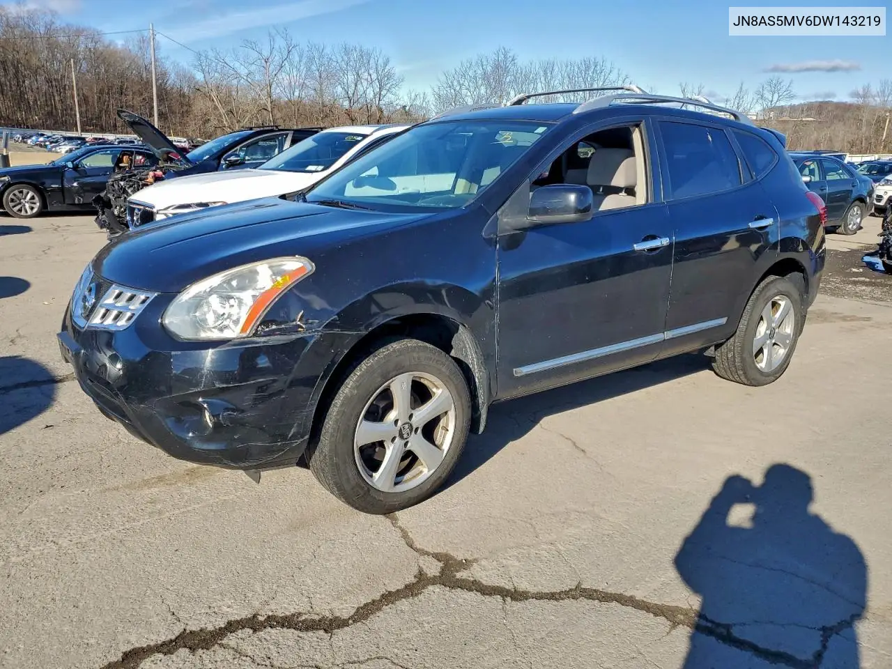 JN8AS5MV6DW143219 2013 Nissan Rogue S