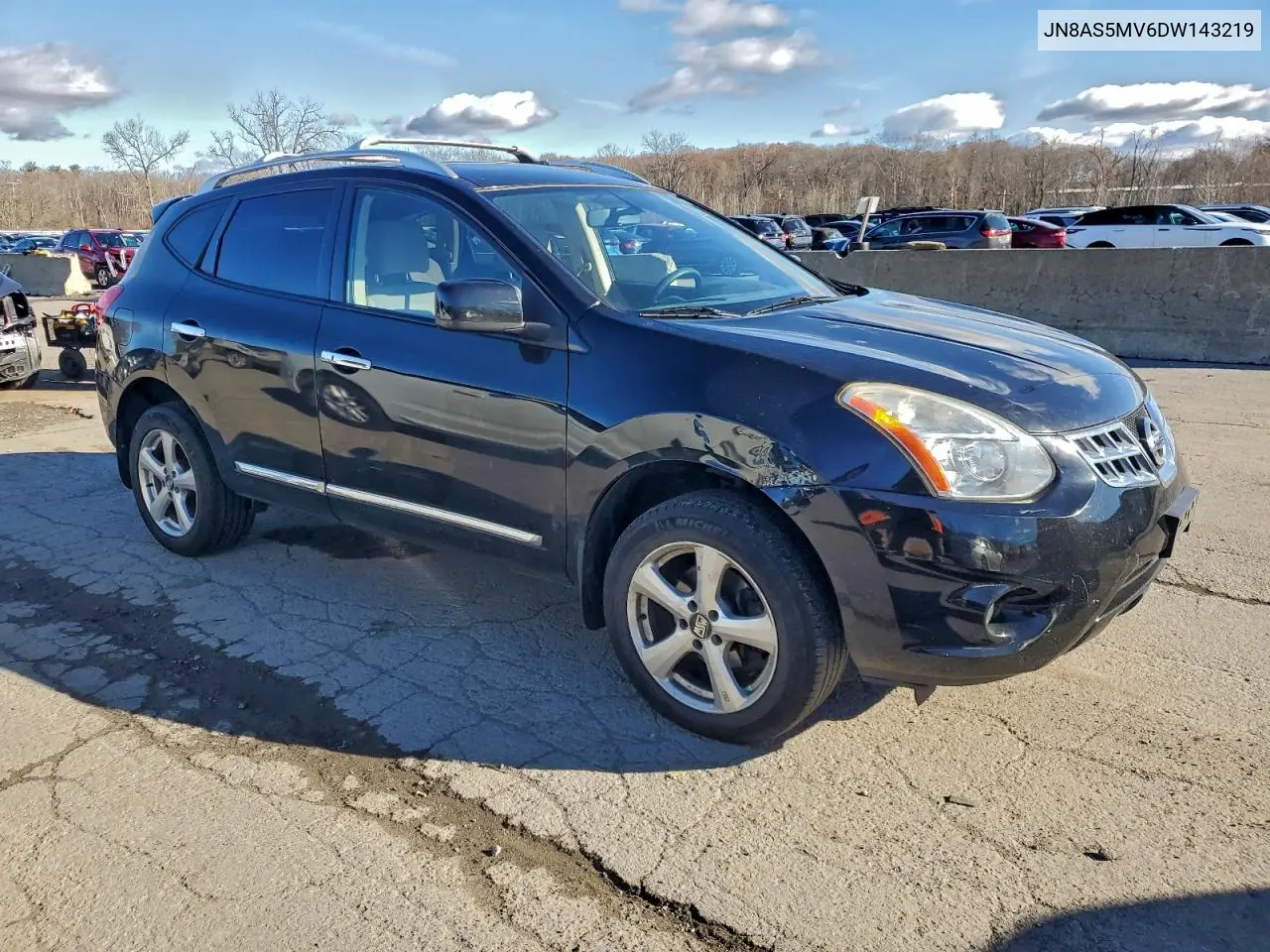 JN8AS5MV6DW143219 2013 Nissan Rogue S