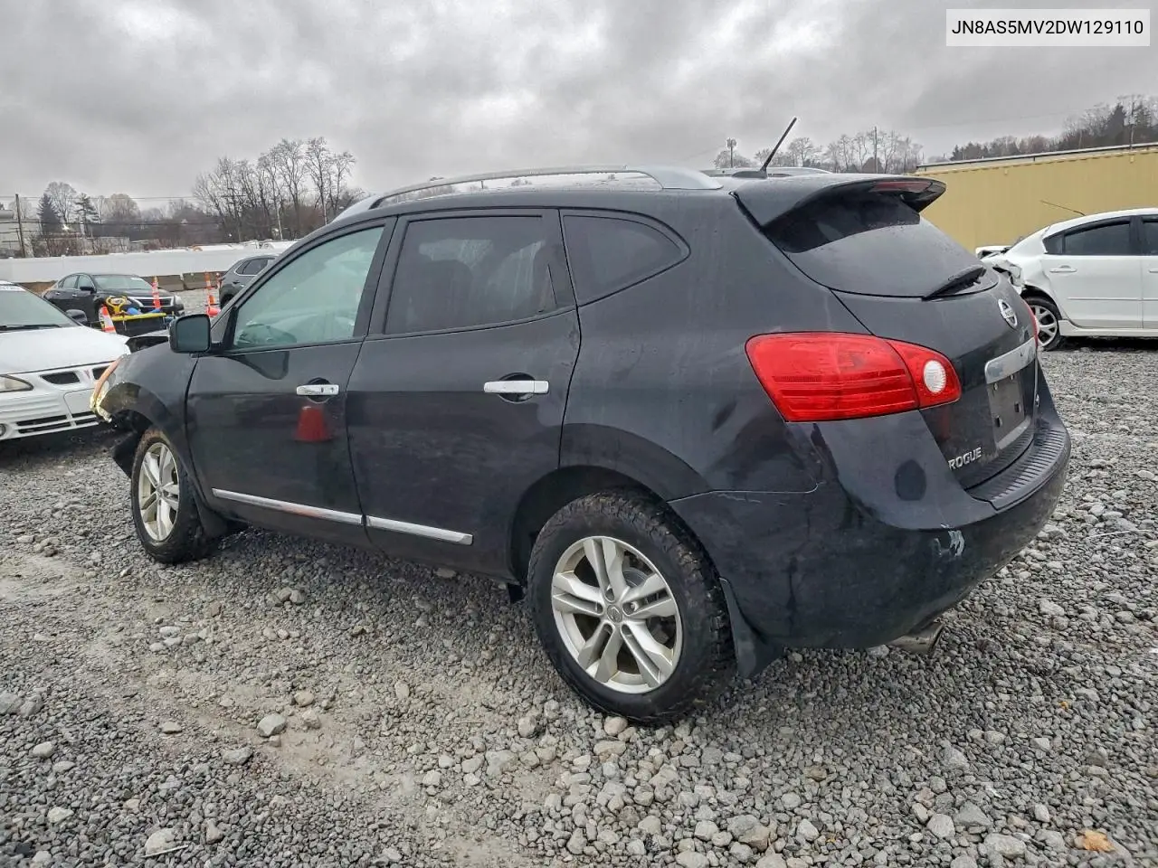 JN8AS5MV2DW129110 2013 Nissan Rogue S