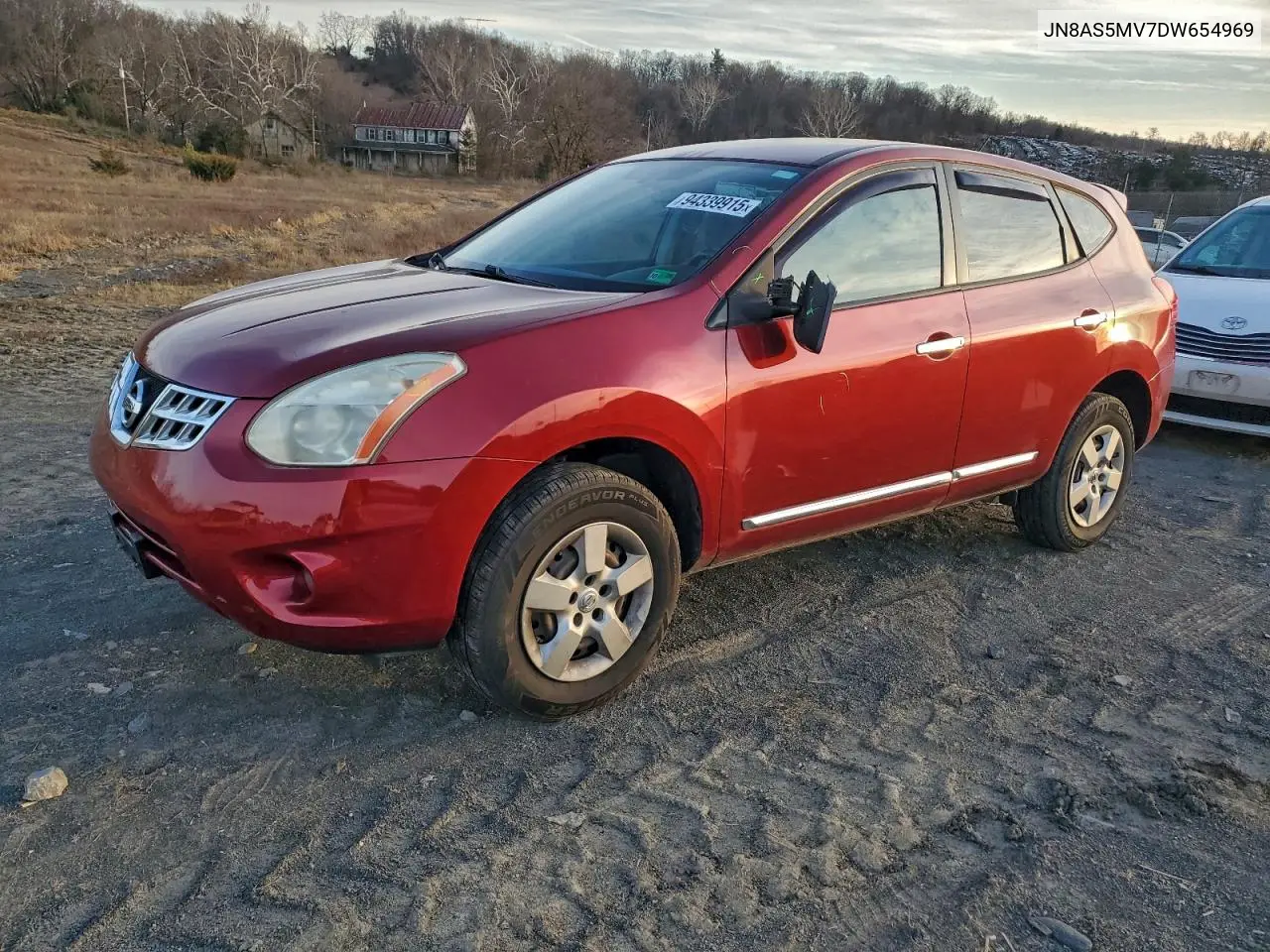 JN8AS5MV7DW654969 2013 Nissan Rogue S