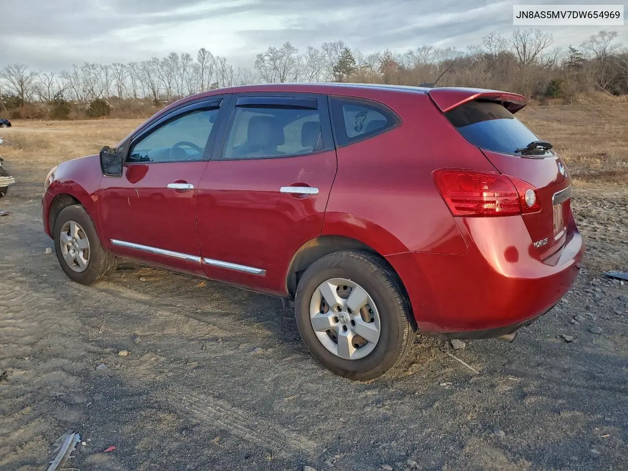JN8AS5MV7DW654969 2013 Nissan Rogue S