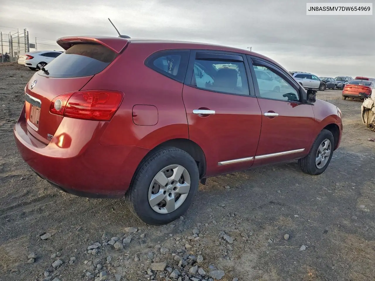 JN8AS5MV7DW654969 2013 Nissan Rogue S