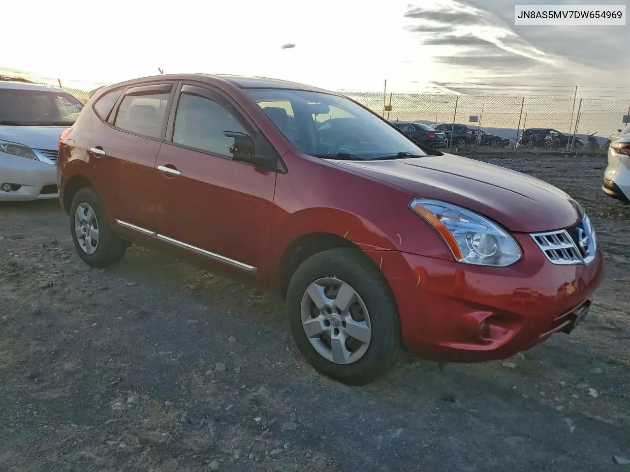 JN8AS5MV7DW654969 2013 Nissan Rogue S