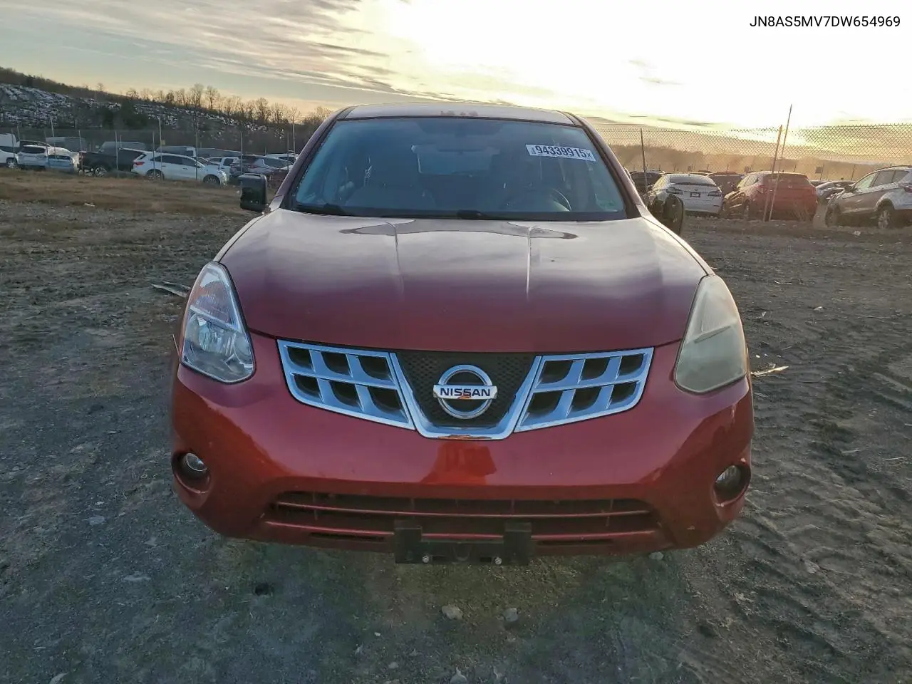 JN8AS5MV7DW654969 2013 Nissan Rogue S