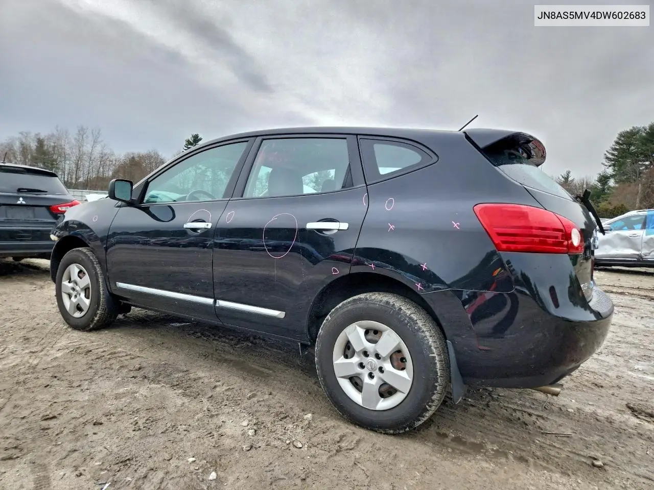 JN8AS5MV4DW602683 2013 Nissan Rogue S