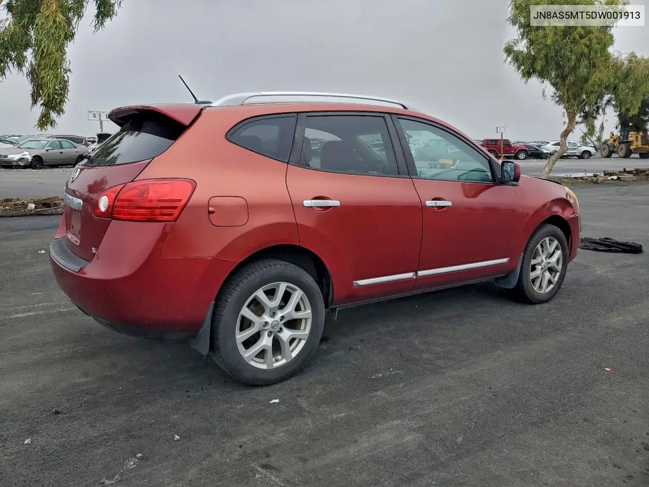 JN8AS5MT5DW001913 2013 Nissan Rogue S