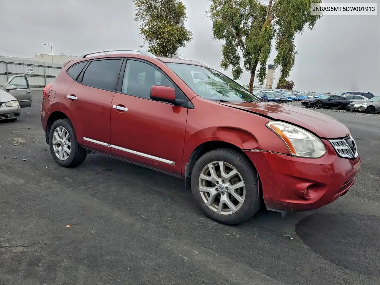 JN8AS5MT5DW001913 2013 Nissan Rogue S