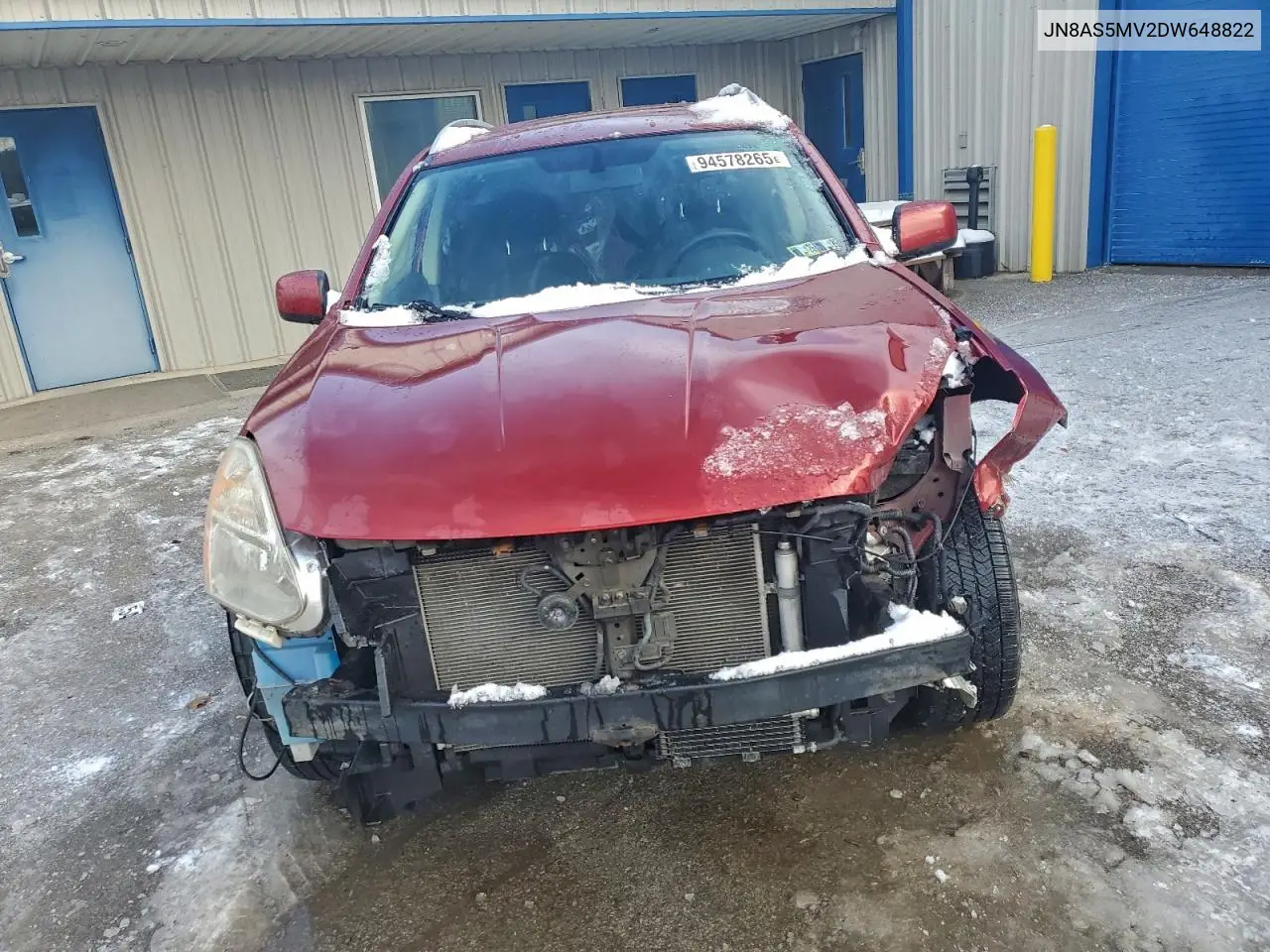 JN8AS5MV2DW648822 2013 Nissan Rogue S