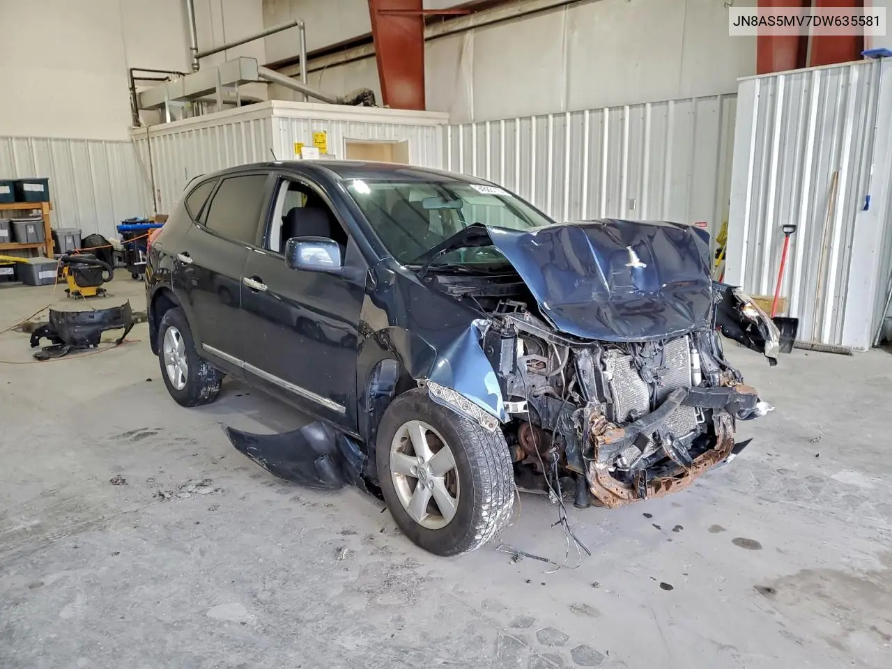 JN8AS5MV7DW635581 2013 Nissan Rogue S