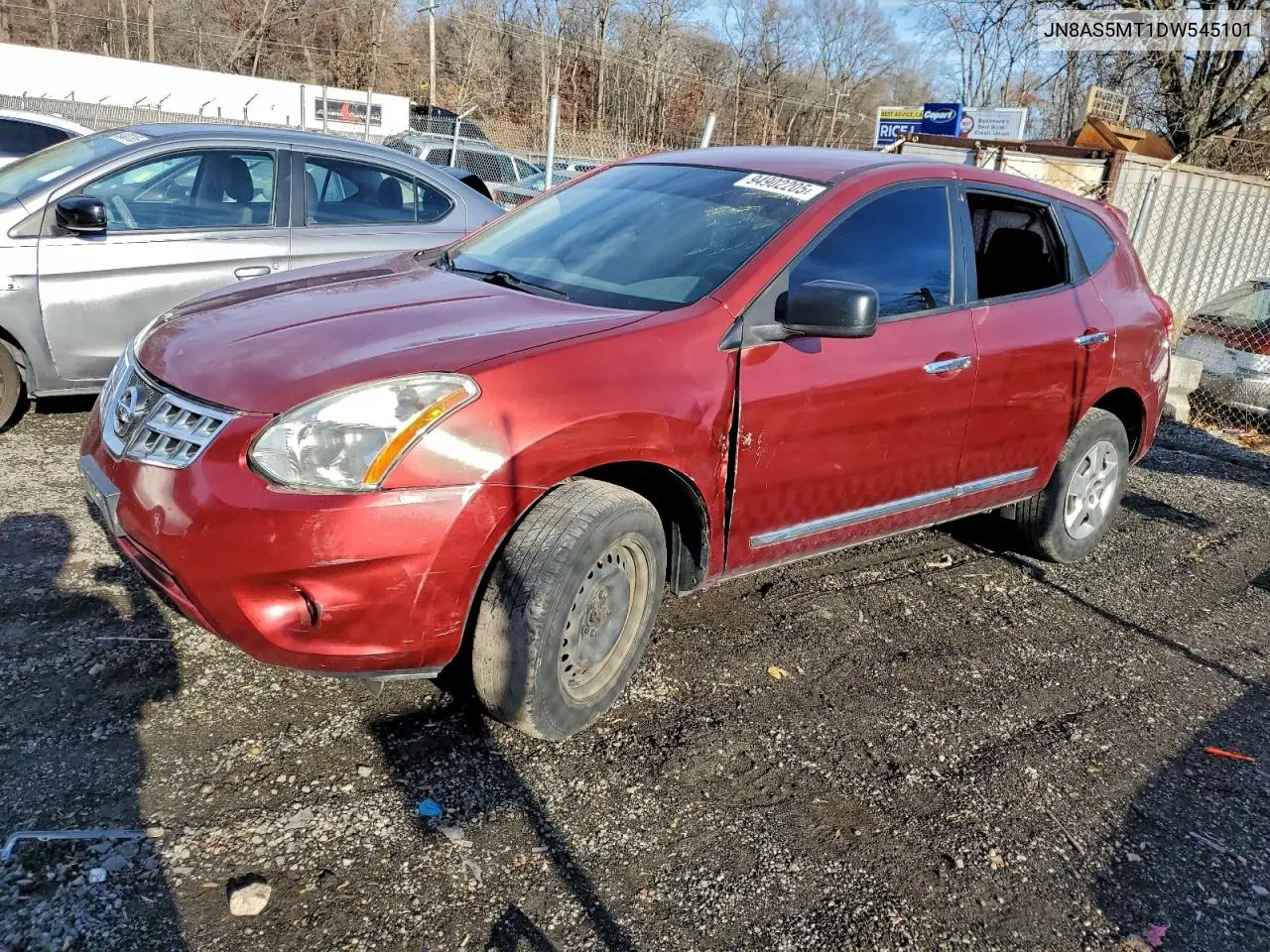 JN8AS5MT1DW545101 2013 Nissan Rogue S