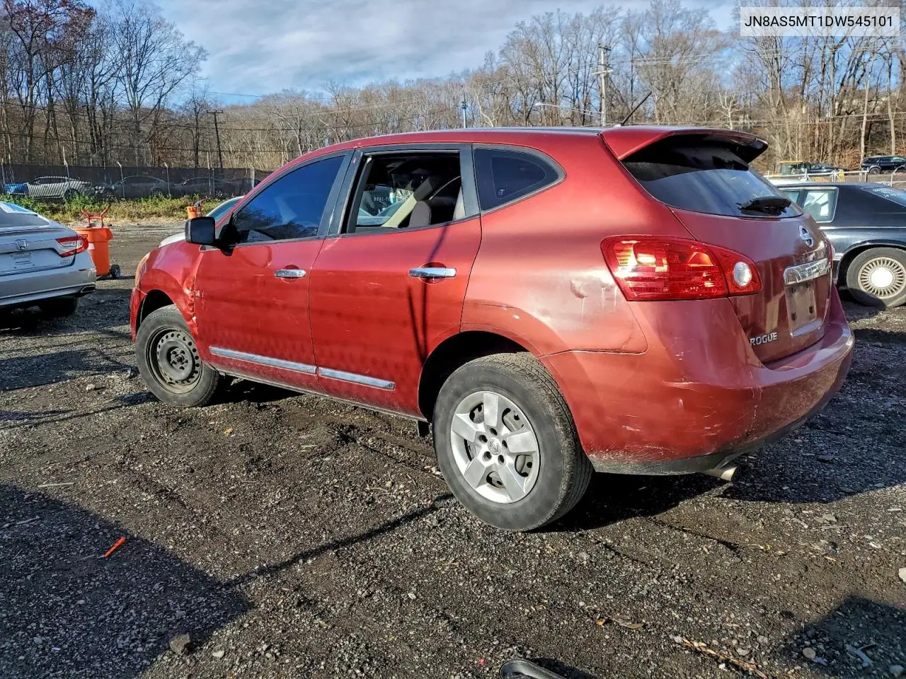 JN8AS5MT1DW545101 2013 Nissan Rogue S