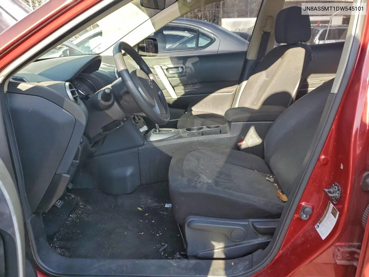 JN8AS5MT1DW545101 2013 Nissan Rogue S