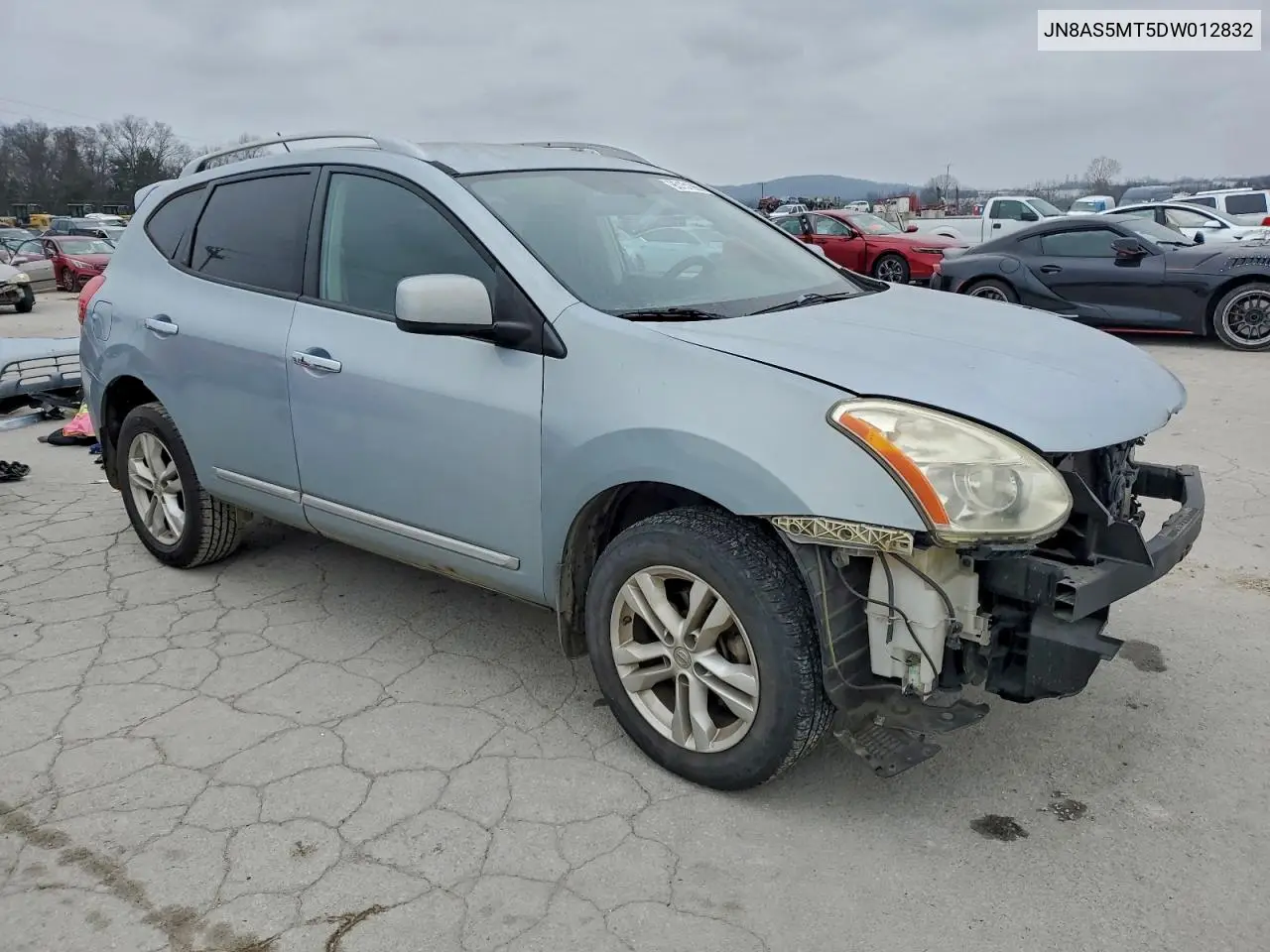 JN8AS5MT5DW012832 2013 Nissan Rogue S