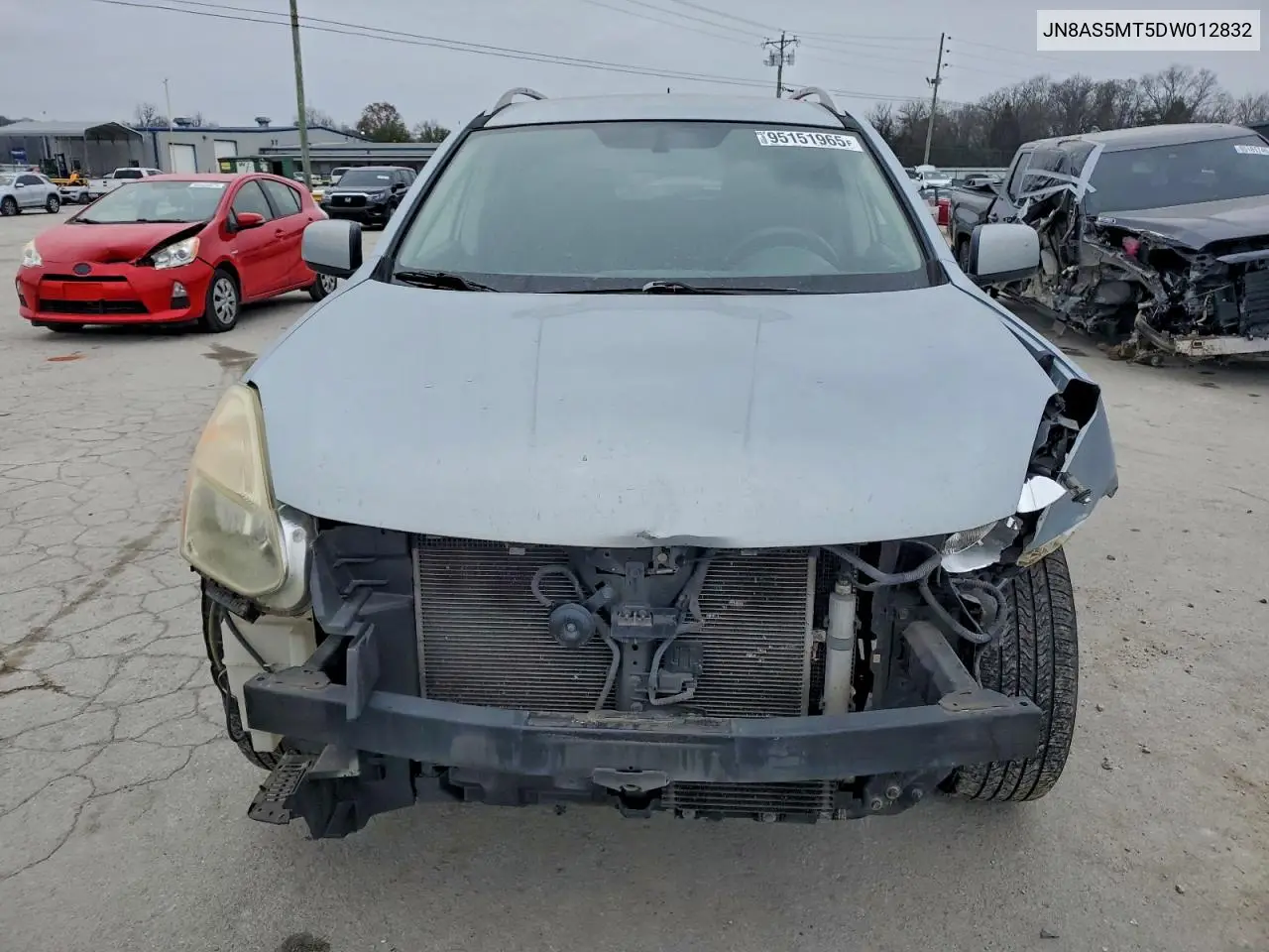 JN8AS5MT5DW012832 2013 Nissan Rogue S