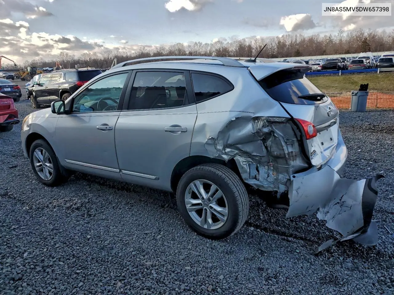 JN8AS5MV5DW657398 2013 Nissan Rogue S