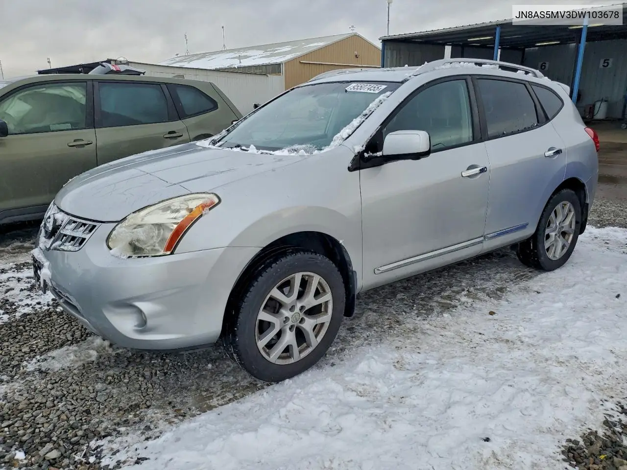 JN8AS5MV3DW103678 2013 Nissan Rogue S