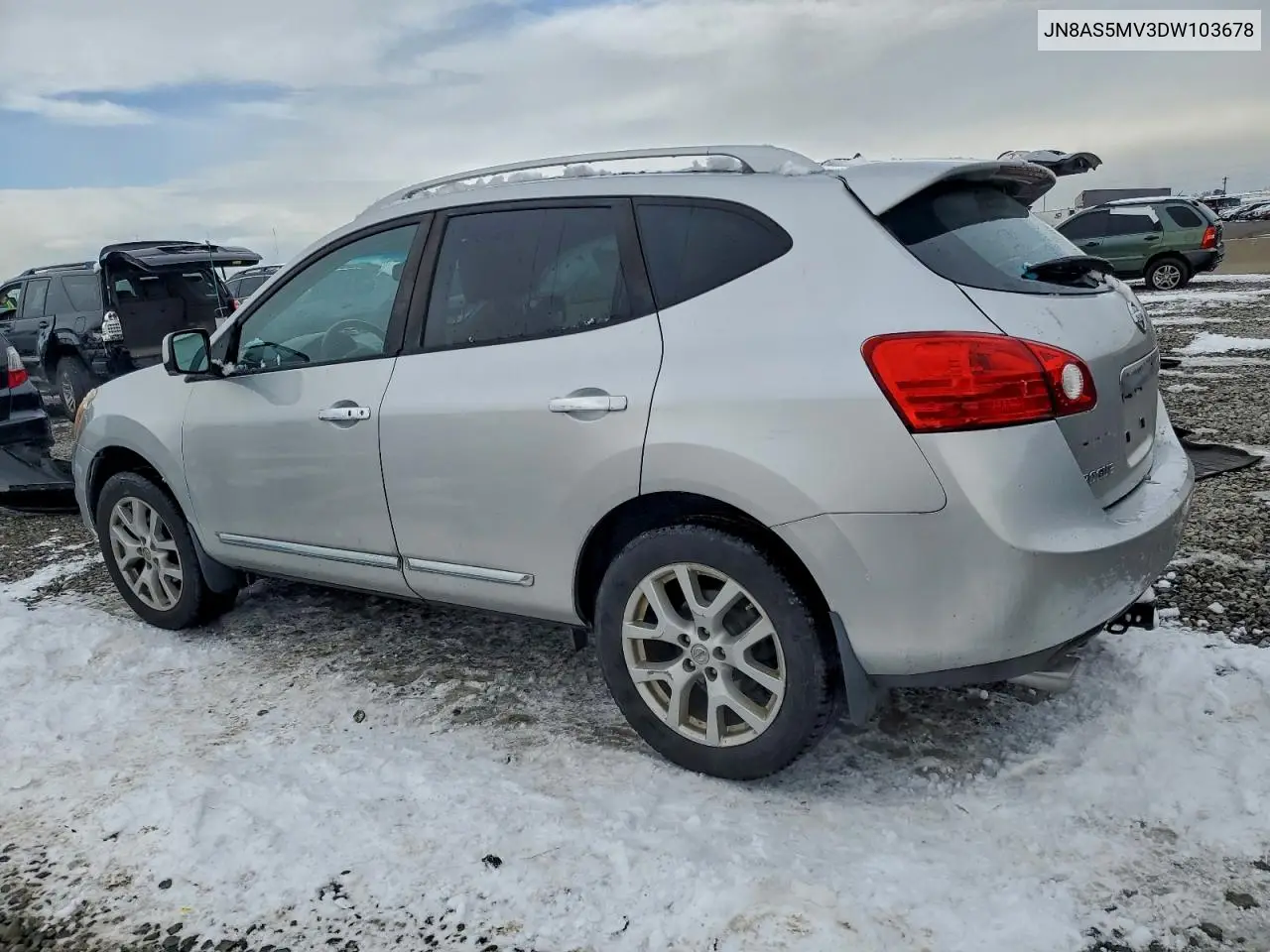 JN8AS5MV3DW103678 2013 Nissan Rogue S