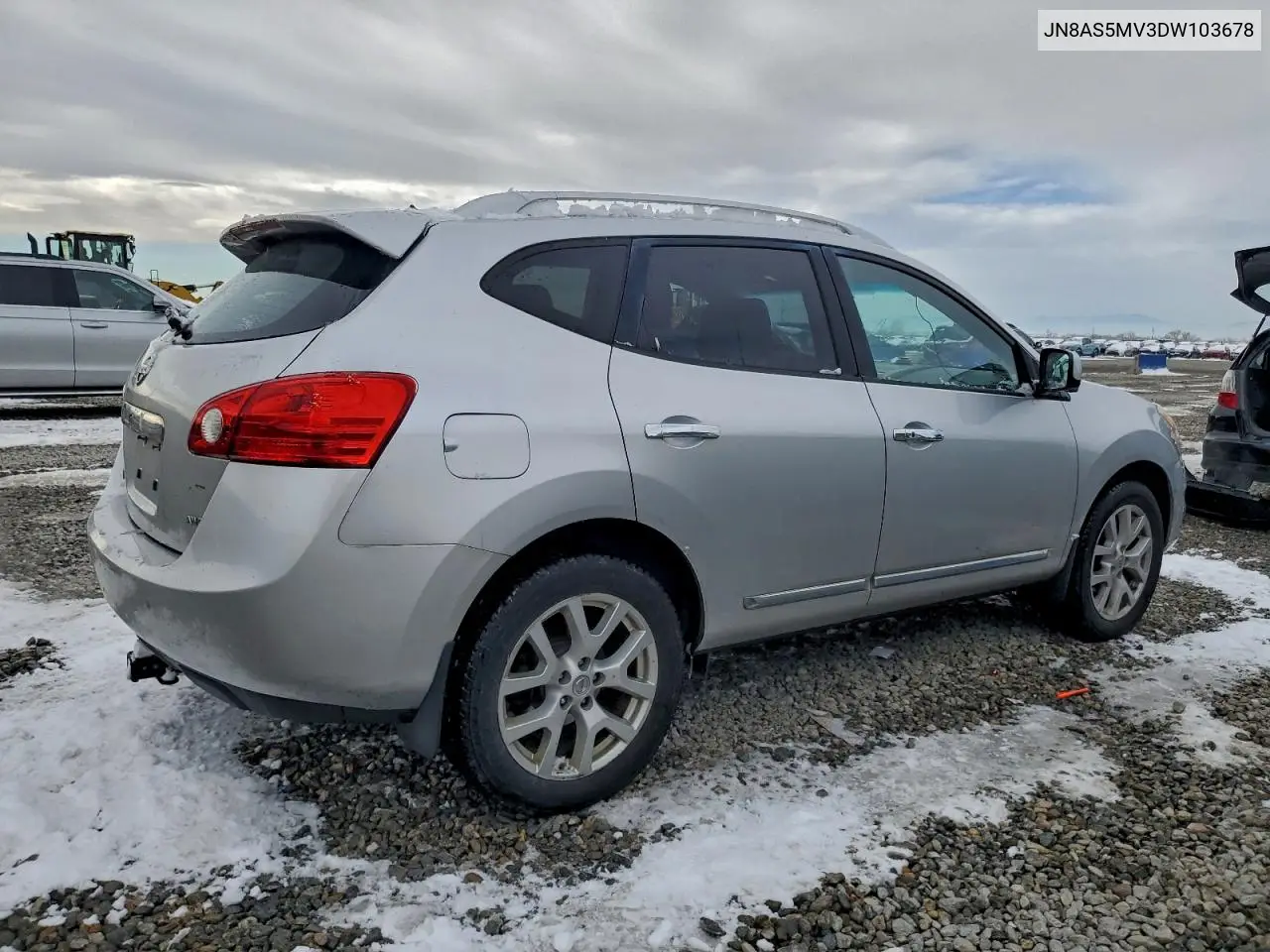 JN8AS5MV3DW103678 2013 Nissan Rogue S