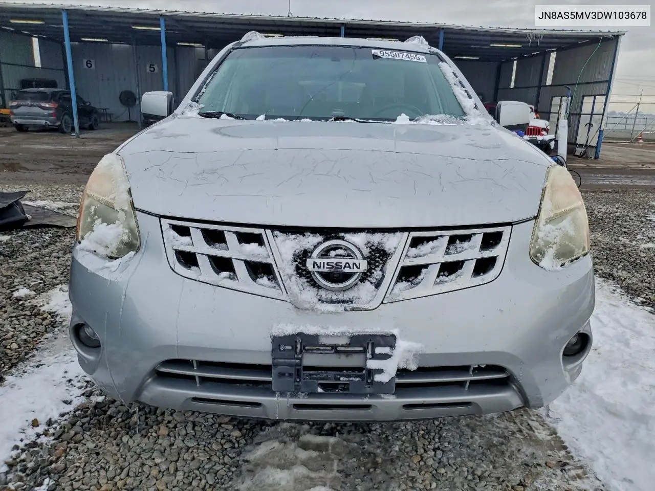 JN8AS5MV3DW103678 2013 Nissan Rogue S