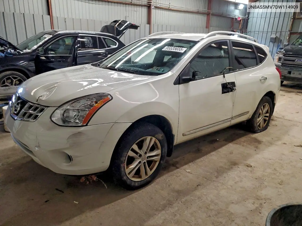 JN8AS5MV7DW114909 2013 Nissan Rogue S