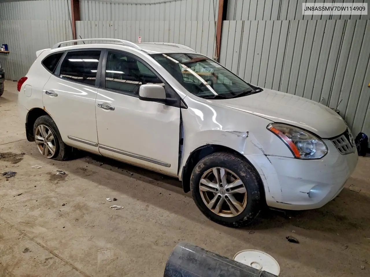 JN8AS5MV7DW114909 2013 Nissan Rogue S