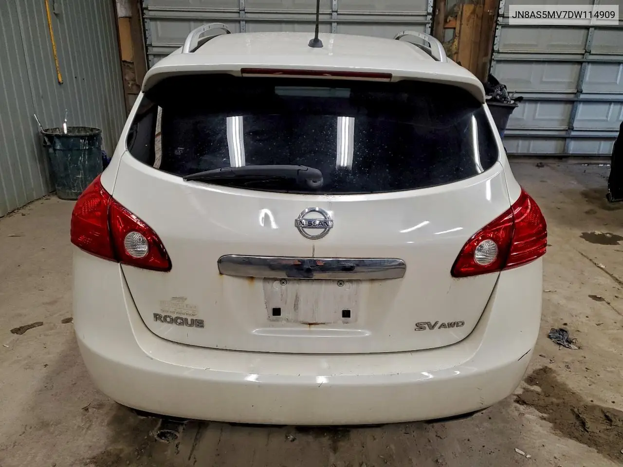 JN8AS5MV7DW114909 2013 Nissan Rogue S
