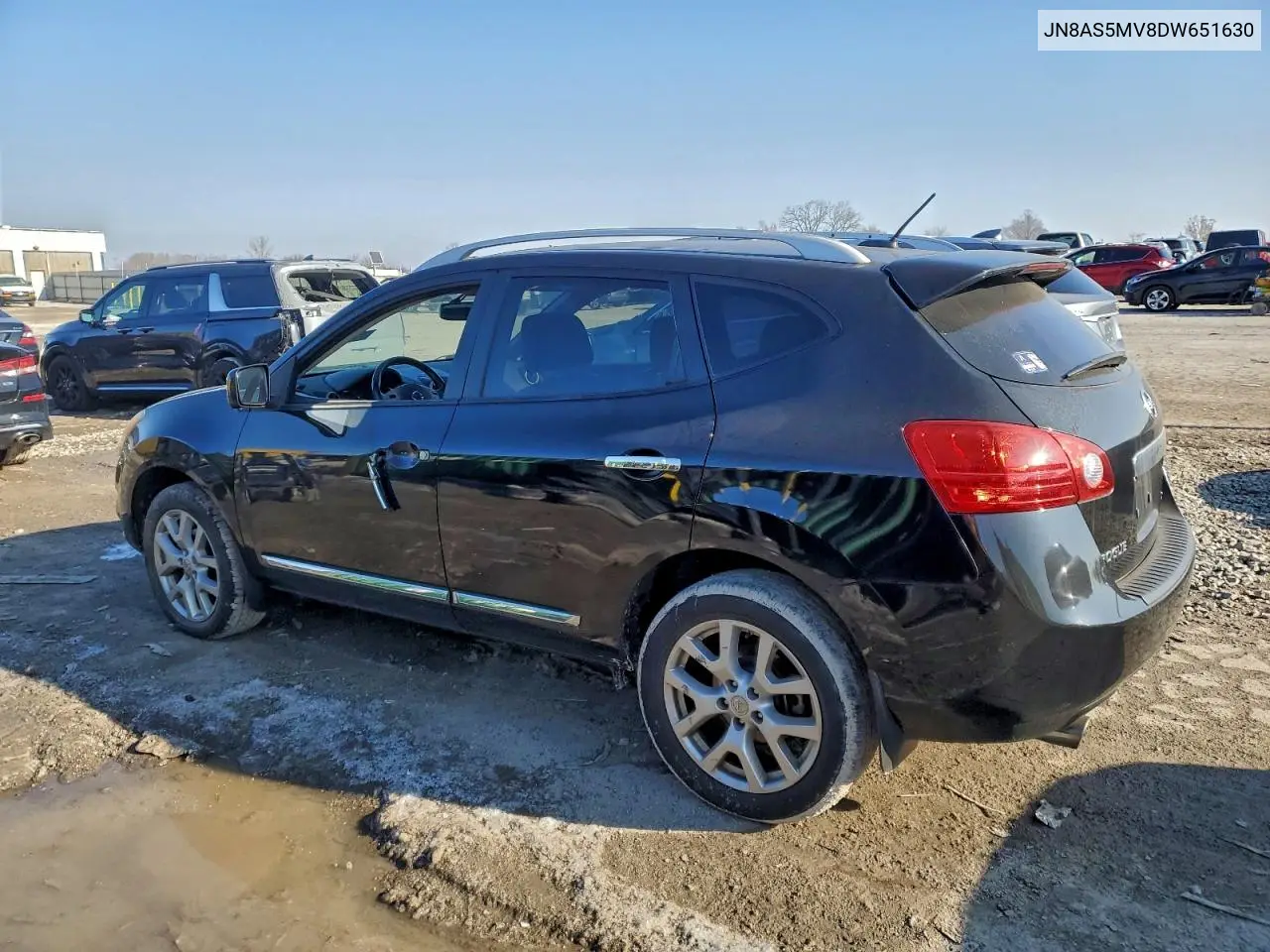 JN8AS5MV8DW651630 2013 Nissan Rogue S