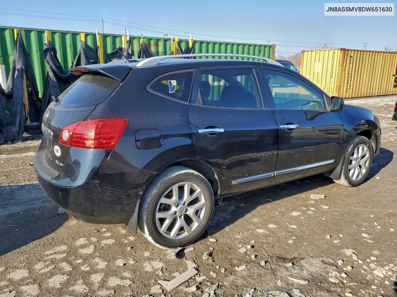 JN8AS5MV8DW651630 2013 Nissan Rogue S
