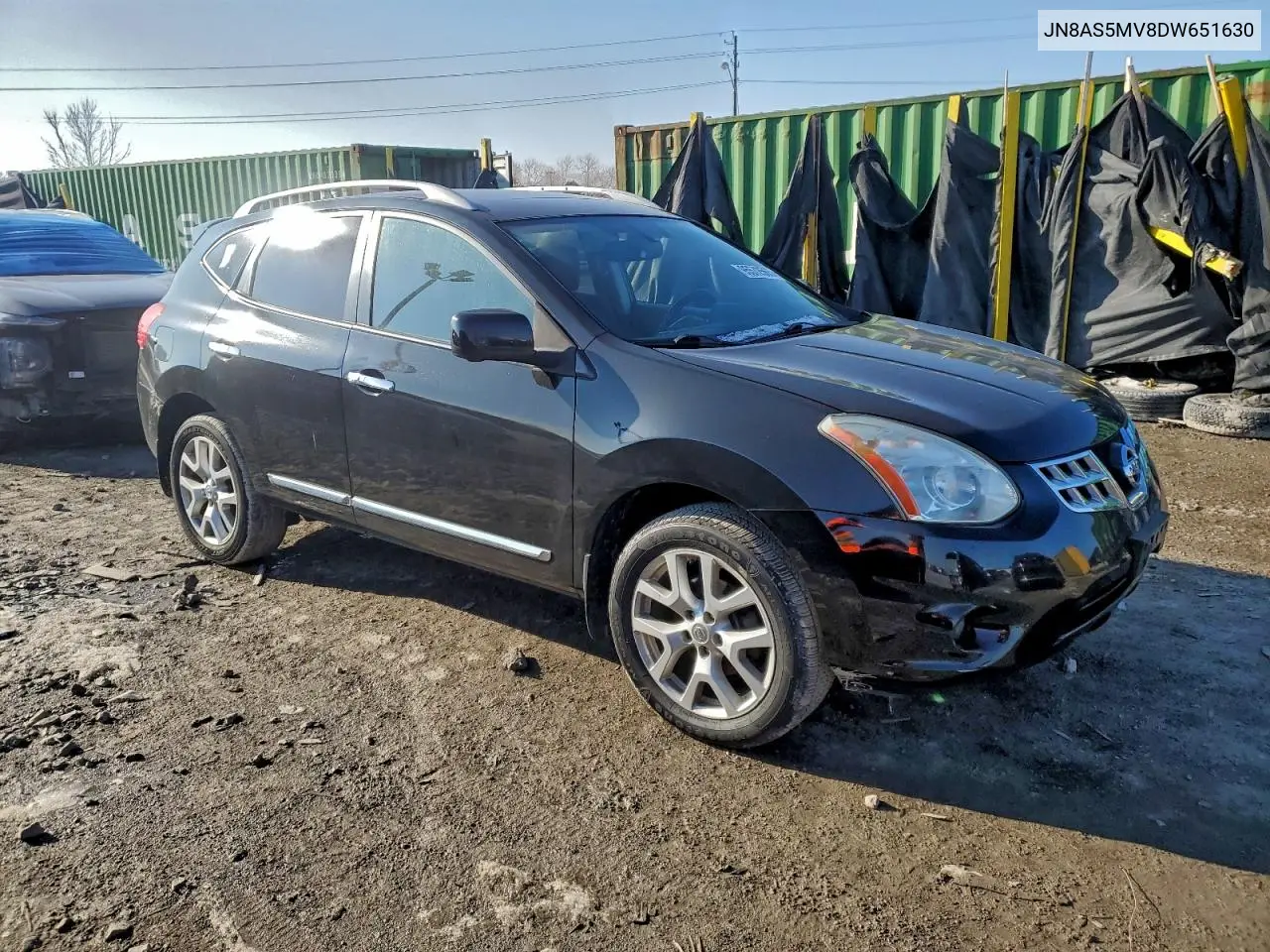 JN8AS5MV8DW651630 2013 Nissan Rogue S
