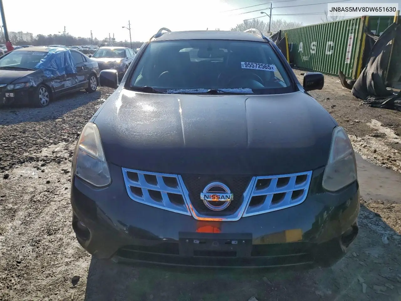 JN8AS5MV8DW651630 2013 Nissan Rogue S
