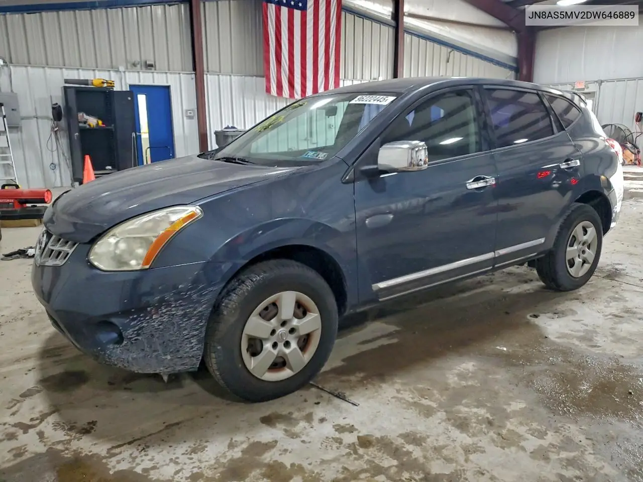 JN8AS5MV2DW646889 2013 Nissan Rogue S