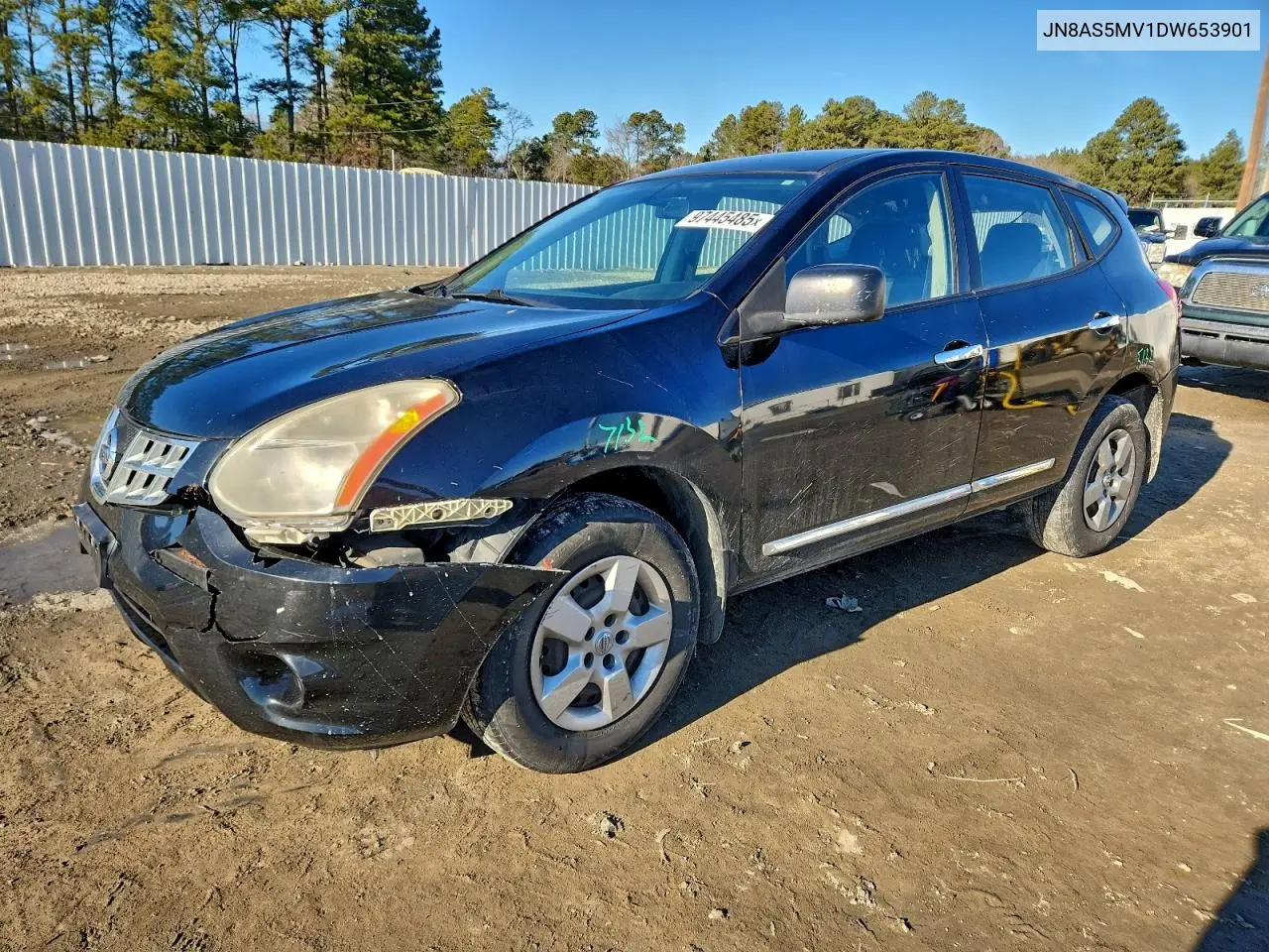 JN8AS5MV1DW653901 2013 Nissan Rogue S